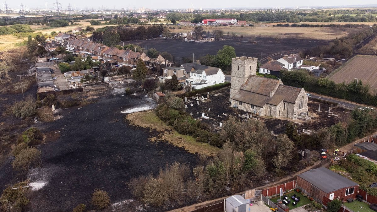 Londoners urged not to have barbecues this weekend amid soaring temperatures 'because of wildfire risk'