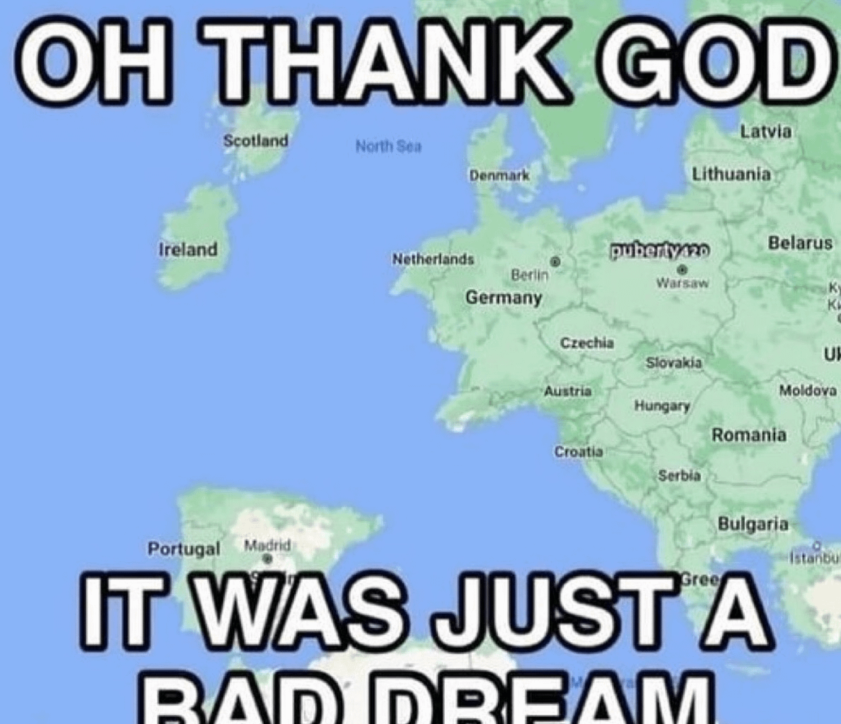 THANK god