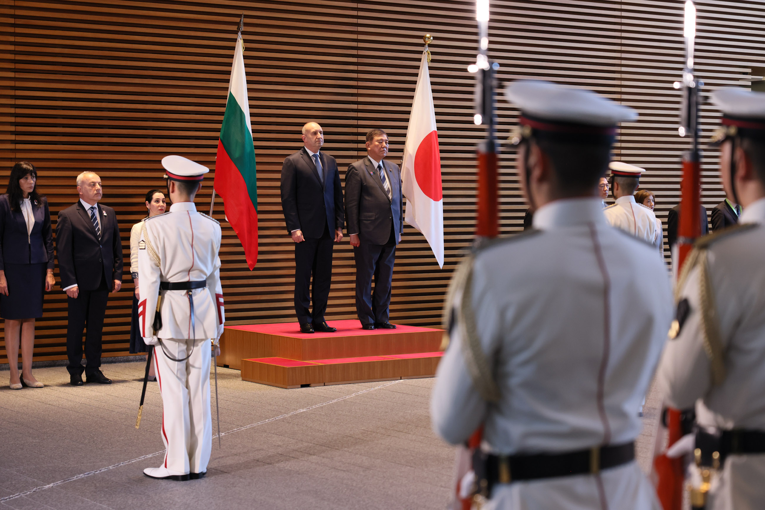 Salute and guard of honor ceremony (1)