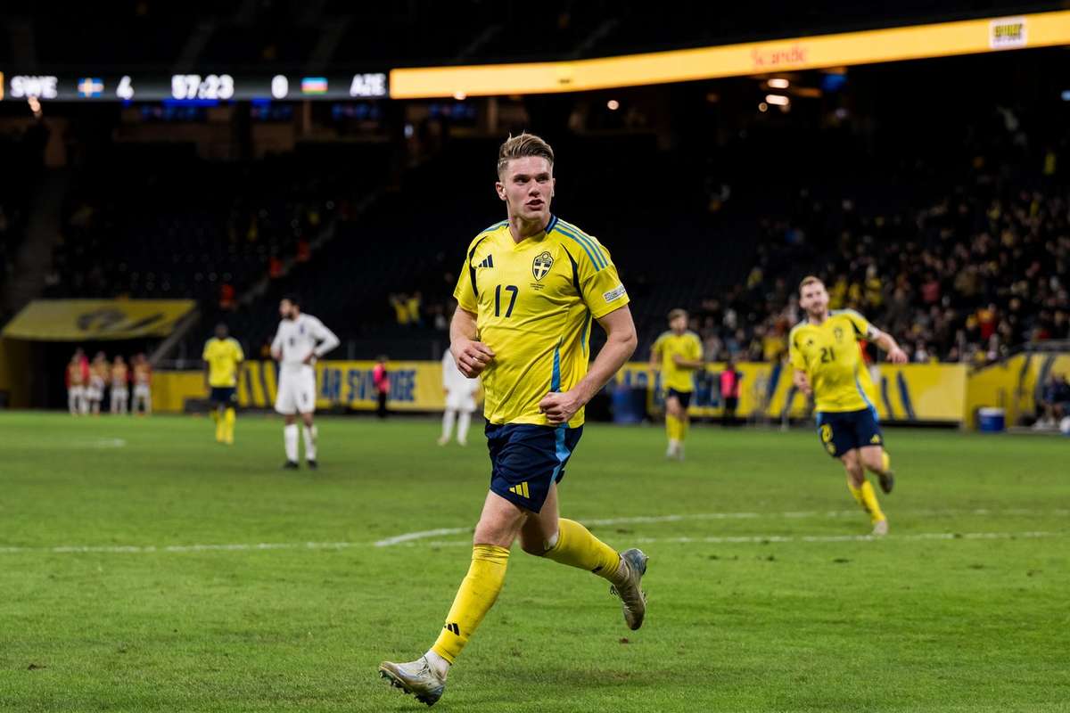 Football: Viktor Gyokeres has been named in the Sweden squad ahead of the June international window