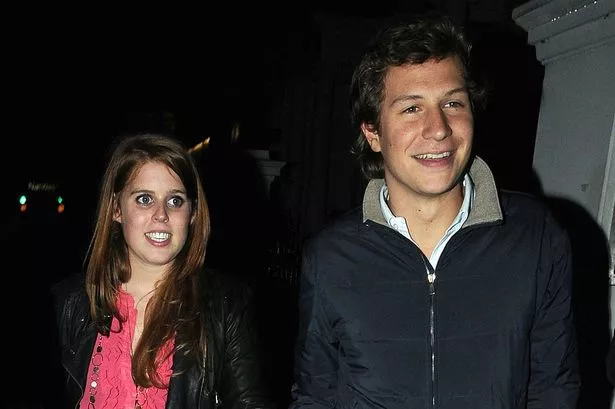 Princess Beatrice and Dave Clark