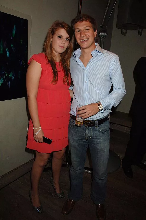 Princess Beatrice and Dave Clark