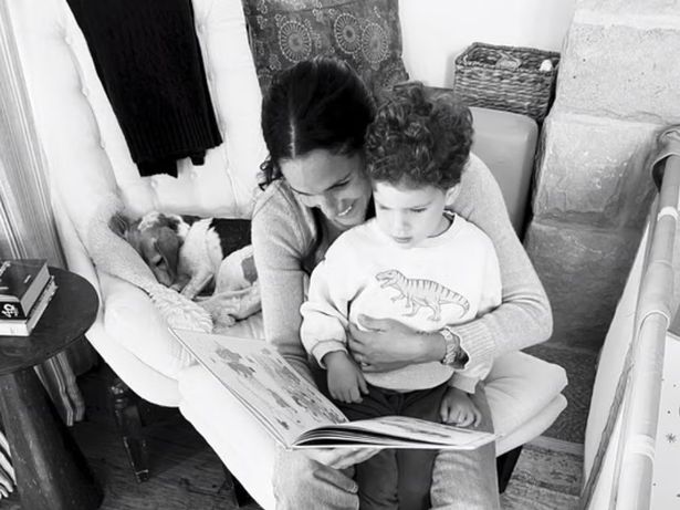Meghan Markle with her son Archie