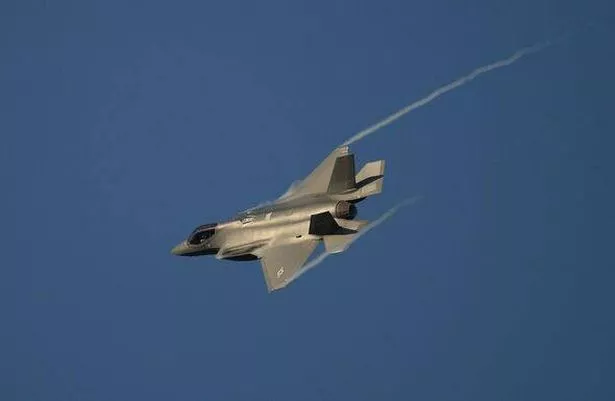 The US has exported three fighter jets to Japan as part of a $23billion deal.