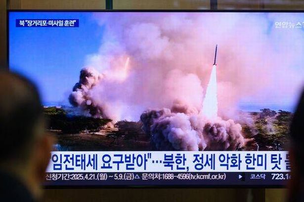 The fighter jets arrive in Japan days after North Korea test fired missiles.
