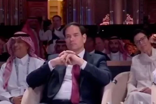 Marco Rubio struggled to stay awake during Donald Trump's speech in Saudi Arabia, it's being reported 