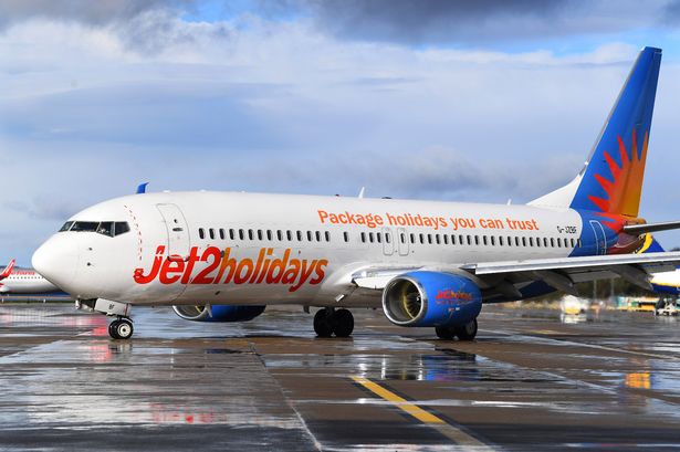 A Jet2 flight