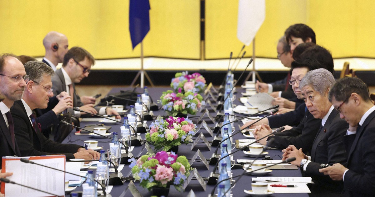Japan, EU reaffirm collaboration in maintaining global free trade
