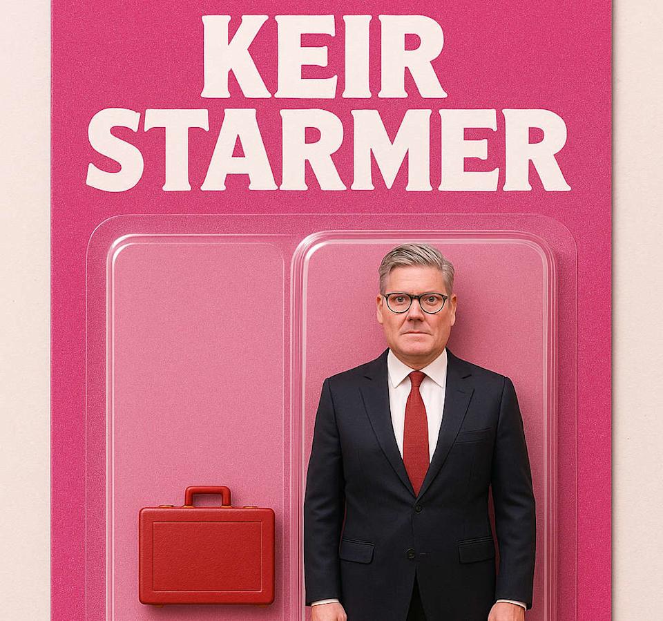 A Chatgpt-generated toy doll of prime minister Keir Starmer. (ChatGPT)