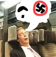 I wonder what Farage is dreaming about. 🤔