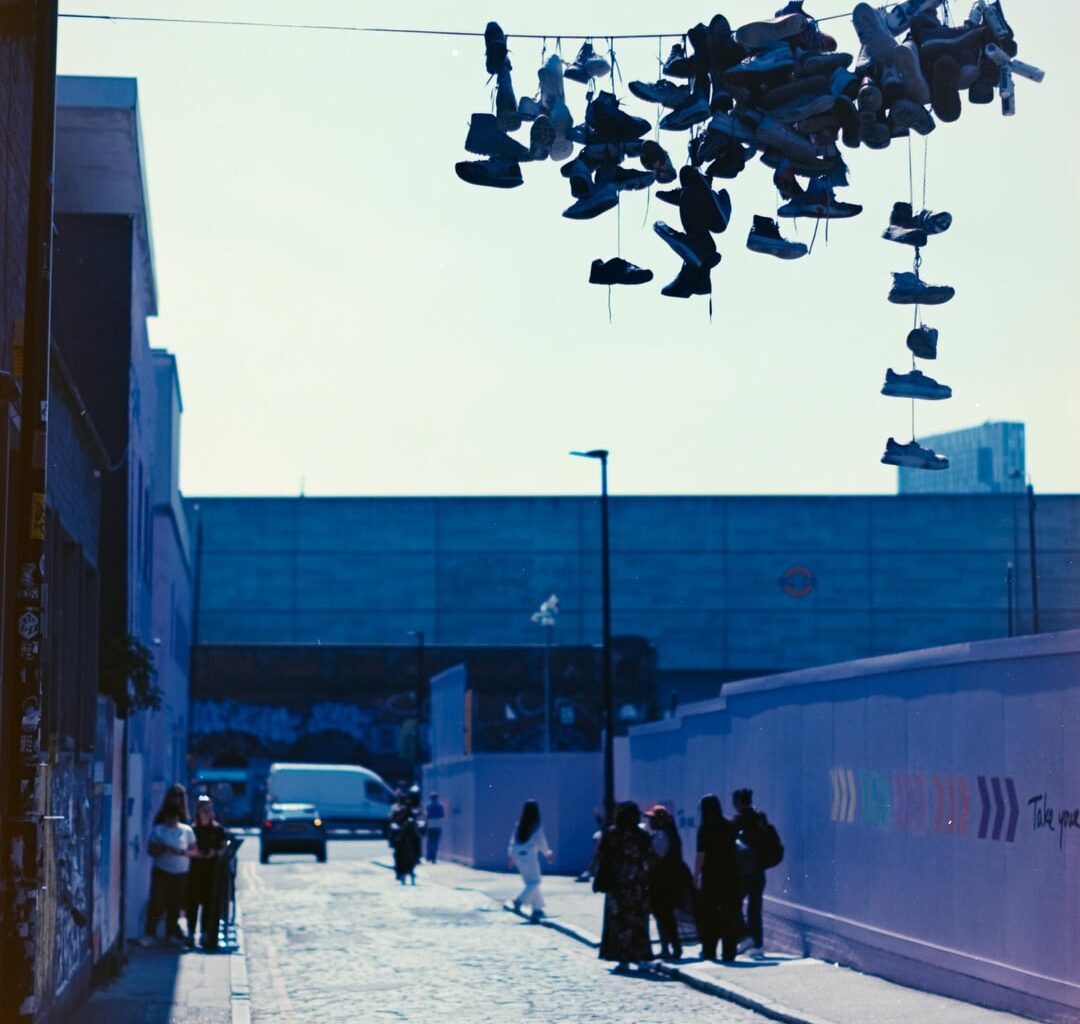 17 random shots of London on a very, very low sensitivity film