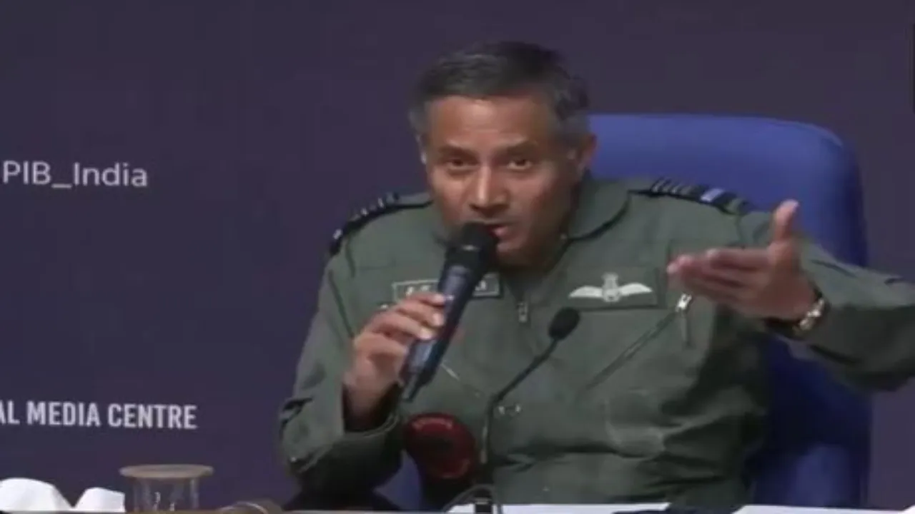  Air Marshal AK Bharti Photograph: (ANI) 
