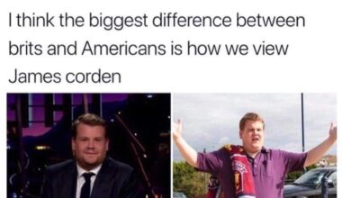 When the UK sees James Corden, it’s personal