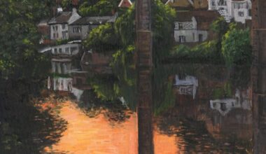 My oil paintings of English countryside