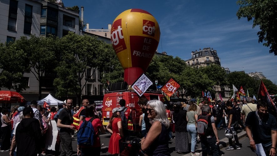 "Ils en voulaient à mon tee-shirt" : un syndicaliste CGT agressé par des militants d’extrême droite en marge de la manifestation du 1er-Mai