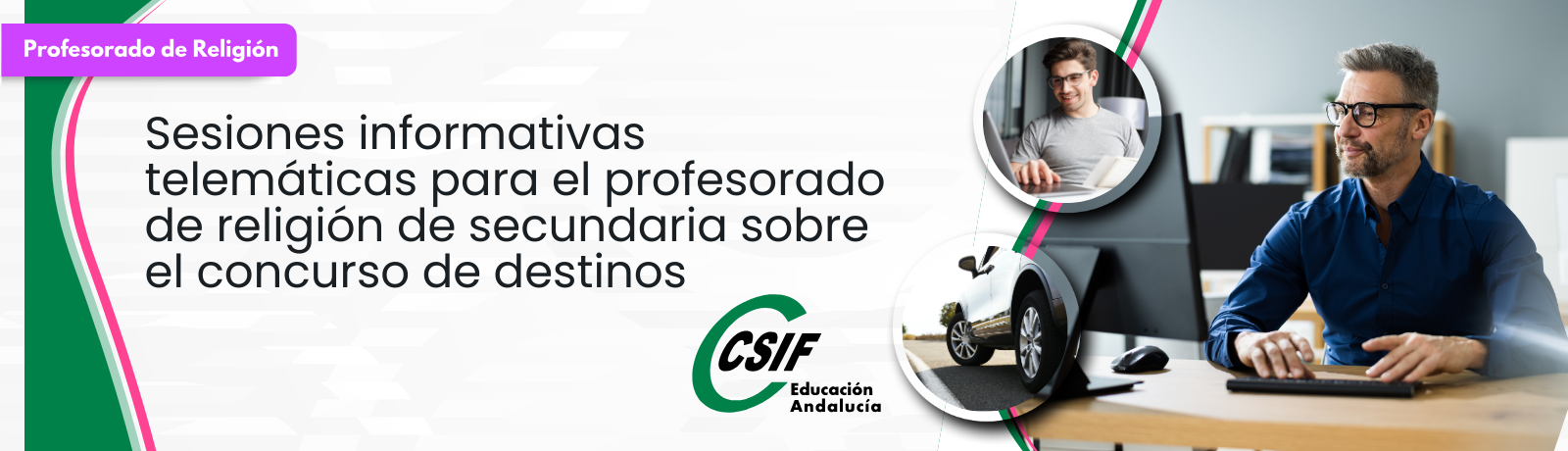 Sesiones informativas telemáticas para el profesorado de religión de secundaria sobre el concurso de destinos