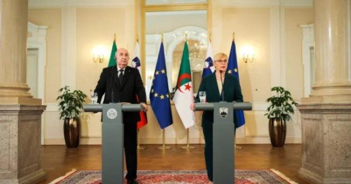 President Tebboune praises Slovenia's position on the Western Sahara issue