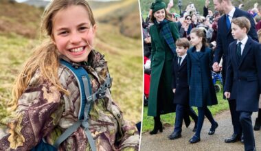Princess Charlotte looks cute in camo in 10th birthday photo