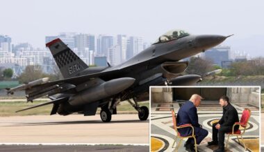 Ukraine upgrading F-16 fighter jet fleet as part of first US purchase under new minerals deal 