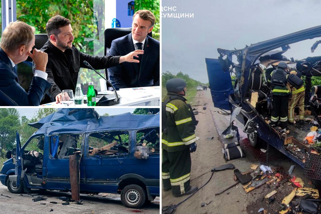 Russian attack kills 9 Ukrainians hours after failed peace talks