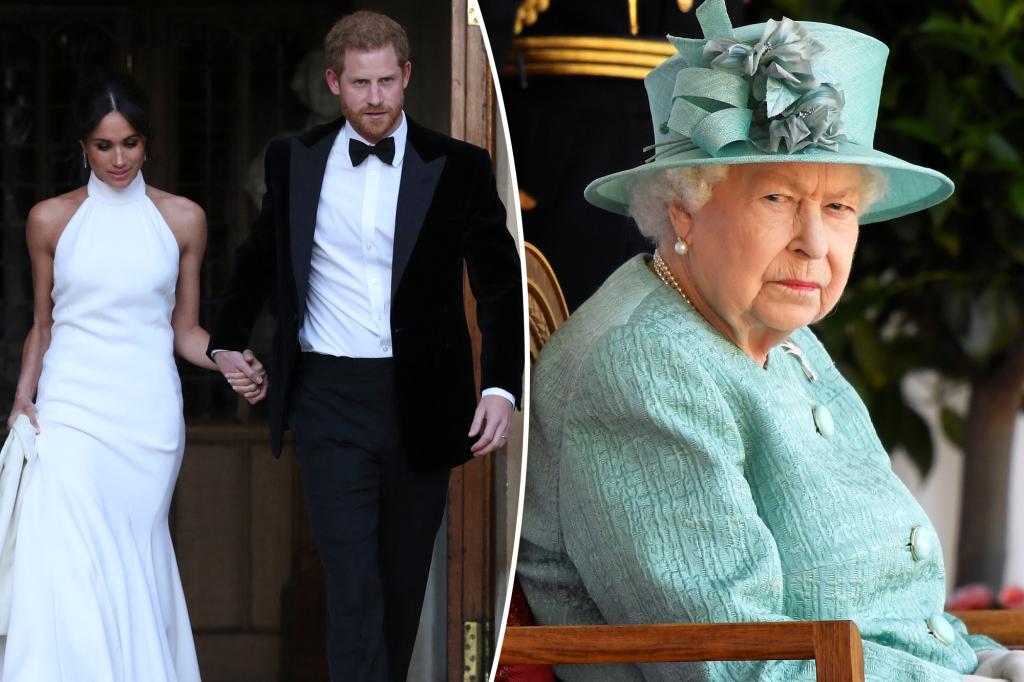 Meghan Markle ‘berated’ her wedding caterer so bad, Queen Elizabeth intervened: book