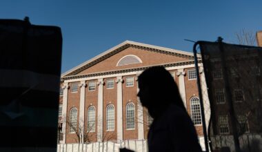 Trump administration freezes future grants to Harvard