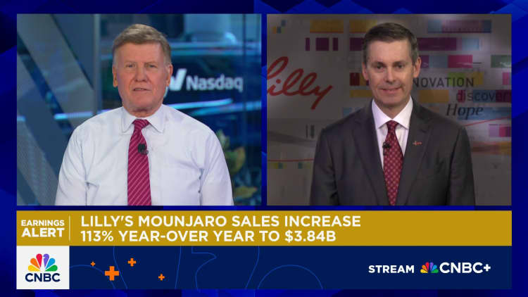 Eli Lilly CEO David Ricks on Q1 results, weight loss drug competition and status of weight-loss pill