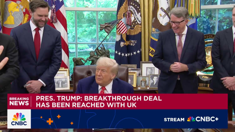 Pres. Trump: 10% baseline tariff is a low number, some will be much higher