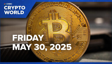 Bitcoin heads for winning month despite return of trade war fears: CNBC Crypto World