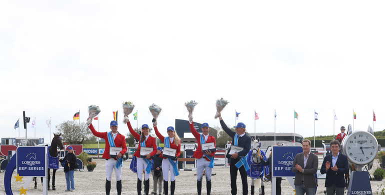 Home advantage pays off as Denmark storms to victory in the Longines EEF Series qualifier in Martofte