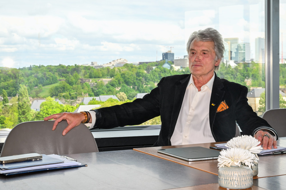 Ukraine-Krieg Ex-Präsident Wiktor Juschtschenko in Luxemburg: „Sie wollen uns töten“