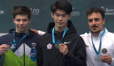 Taiwan bags 2 golds, 1 bronze at gymnastics meet in Slovenia