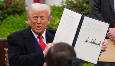'Major economic blow': EU and world leaders react to Trump's tariffs