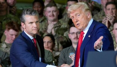US Defence Secretary Pete Hegseth directs 20% cut to top military leadership positions