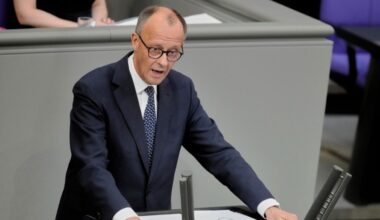 Friedrich Merz makes big promises from Ukraine to economy in first government statement to Bundestag