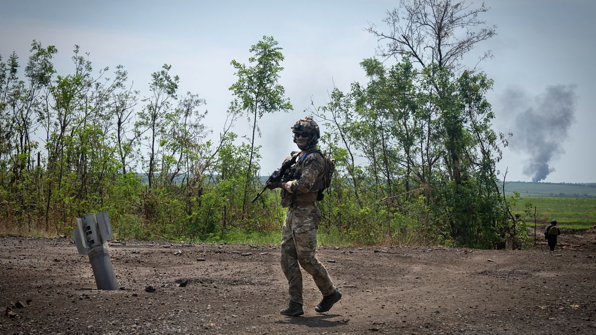 Russian drones strike frontline Ukrainian villages