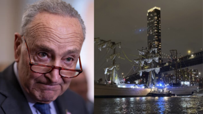 Did DOGE cuts cause Mexican ship’s deadly crash into Brooklyn Bridge? US senator makes wild claim: ‘Meddling by Trump...’