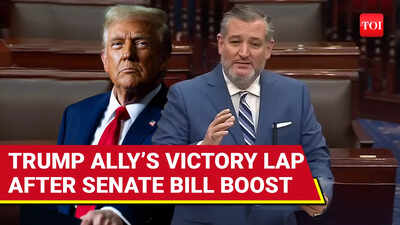Trump Aide’s Victory Lap In Senate After Big Bill Boost; Ted Cruz Shares ‘Beautiful Waitress Story’