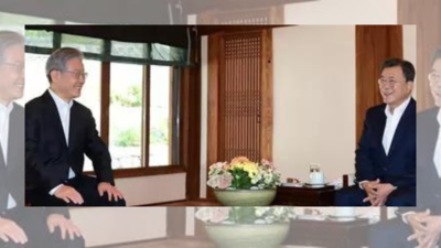 South Korea: DP's Lee meets ex-President Moon as election looms