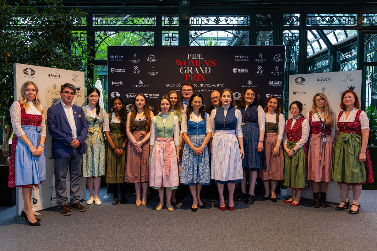 Polka, wine and chess: Women's Grand Prix finale kicks off in Austria