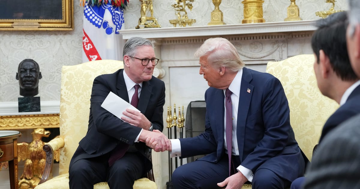 Trump says ‘full and comprehensive’ UK trade deal coming Thursday – POLITICO