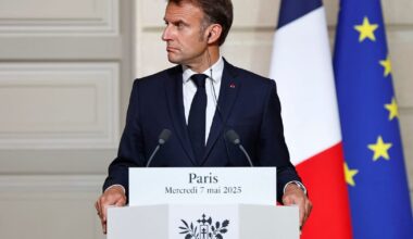 Macron calls on US, Europe to lift sanctions on Syria – POLITICO
