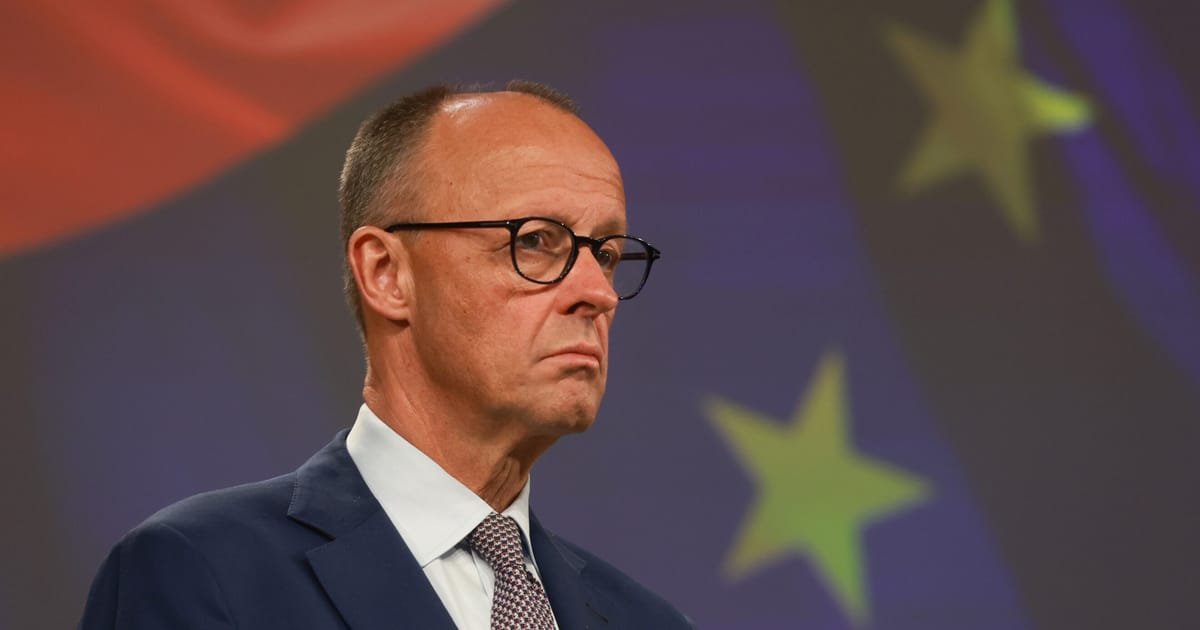 Germany’s Merz thinks US-UK trade deal is ‘good way forward’ – POLITICO
