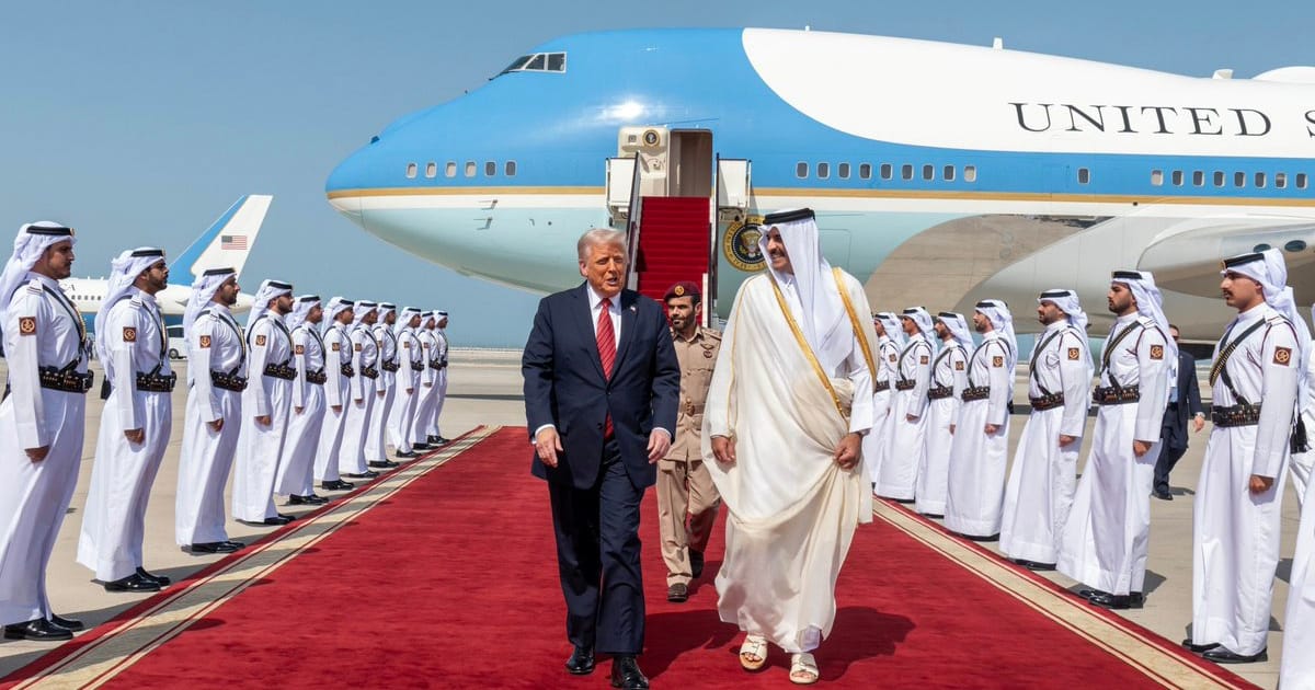 Qatari PM denies Trump plane gift is bribery – POLITICO