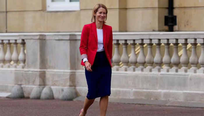 European Union High Representative for Foreign Affairs and Security Policy, Kaja Kallas, arrives to attend the UK-EU Summit at Lancaster House on May 19, 2025 in London, England. — Reuters