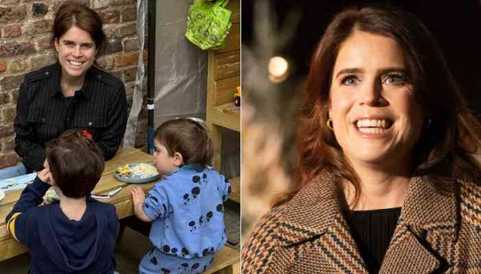 Princess Eugenie shares two children with husband Jack Brooksbank