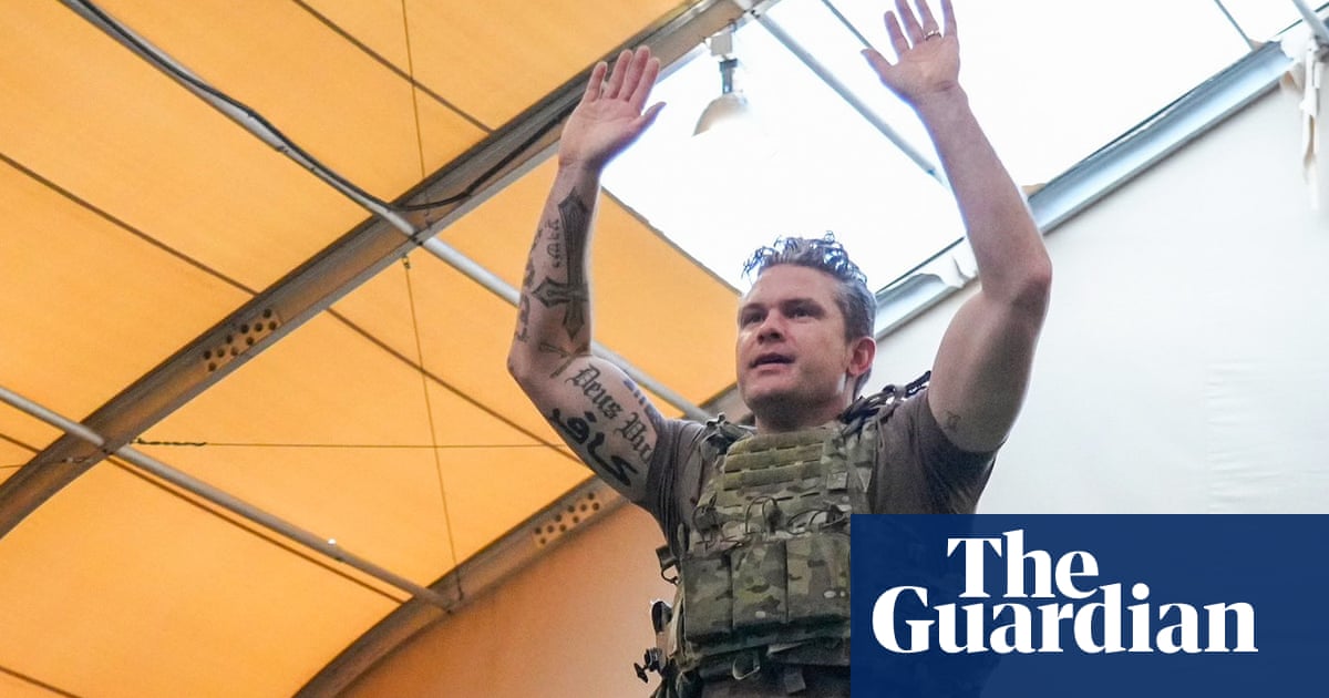 Pete Hegseth’s Arabic tattoo stirs controversy: ‘clear symbol of Islamophobia’ | Pete Hegseth