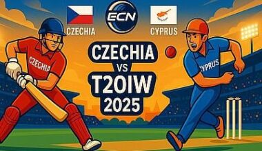 Live InPlay Betting: ECN Czechia-Cyprus T20IW 2025: Czechia Women vs Cyprus Women