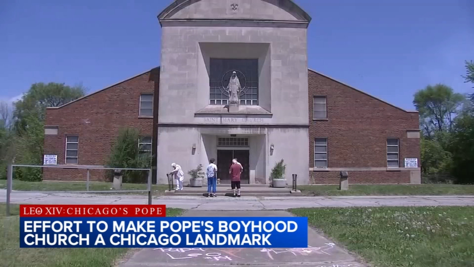 Preservationists seek landmark designation for St. Mary of the Assumption Chicago, Pope Leo XIV's boyhood Catholic church