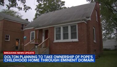 Dolton, IL plans to take ownership of Pope Leo childhood home at 212 East 141st Place through eminent domain